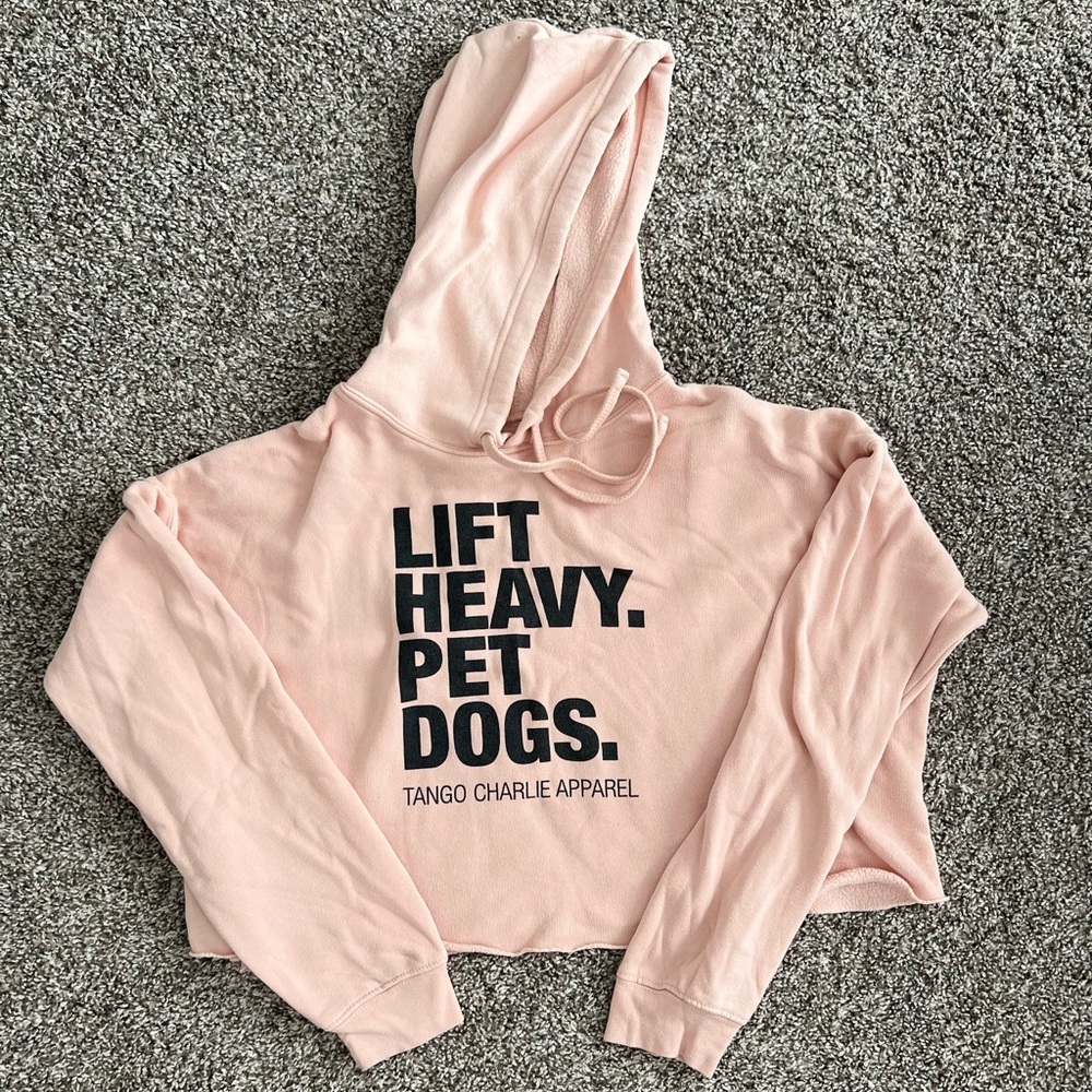 Charlie Tango Apparel Cropped Hoodie - Women’s Size L